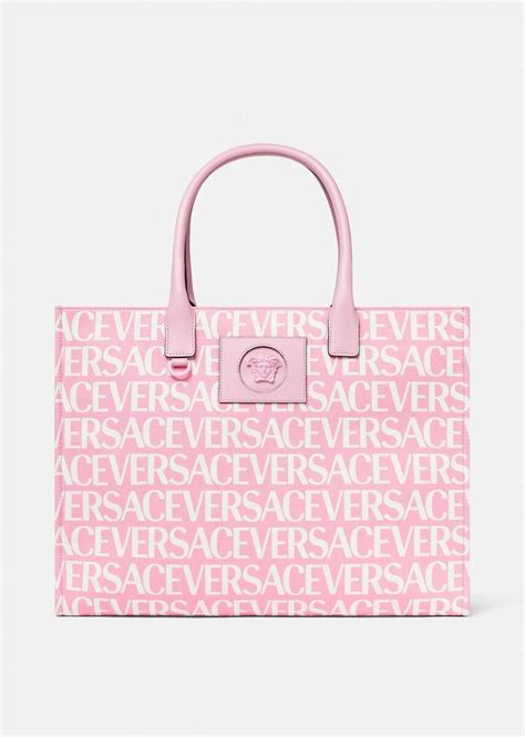 bolsa versace pink|Women's Luxury Designer Tote & Shopping Bags .